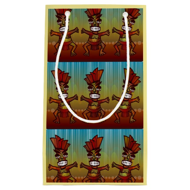 Ö för Tiki kojamanar som dansar den tropiska (Framsidan)