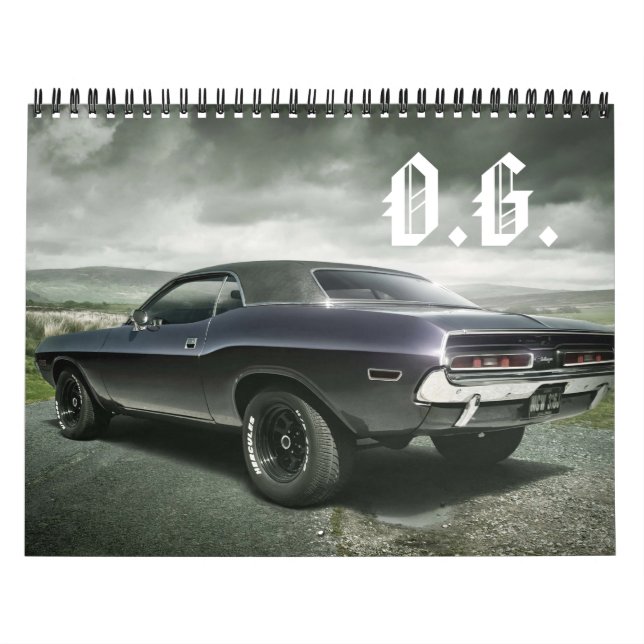 O.G. CHALLENGER KALENDER (Omslag)