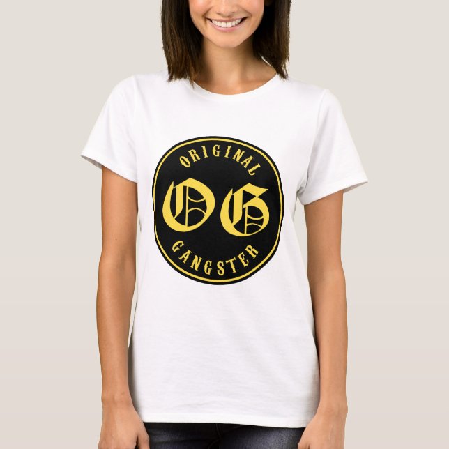 O.G. Original- gangster T Shirt (Framsida)