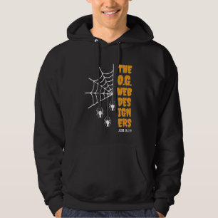 O.G. WEBBEN DESIGNERS Spider Christian Halloween Hoodie