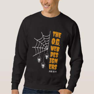 O.G. WEBBEN DESIGNERS Spider Manar Christian Hallo Lång Ärmad Tröja
