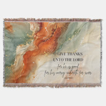 O GIVE THANKS UNTO THE LORD |Thanksgiving Gift