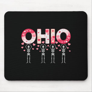 O-h-i-o Roliga skelett Ohio i Midwestern Valenti Musmatta