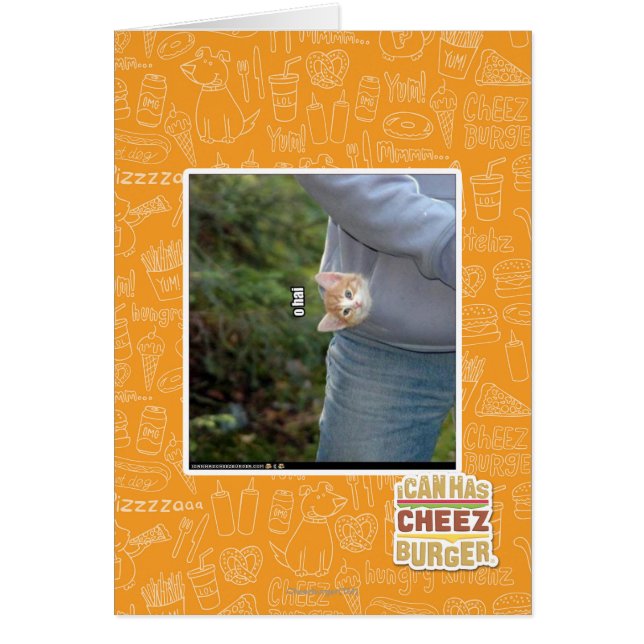 O hai hälsningskort (Framsidan)