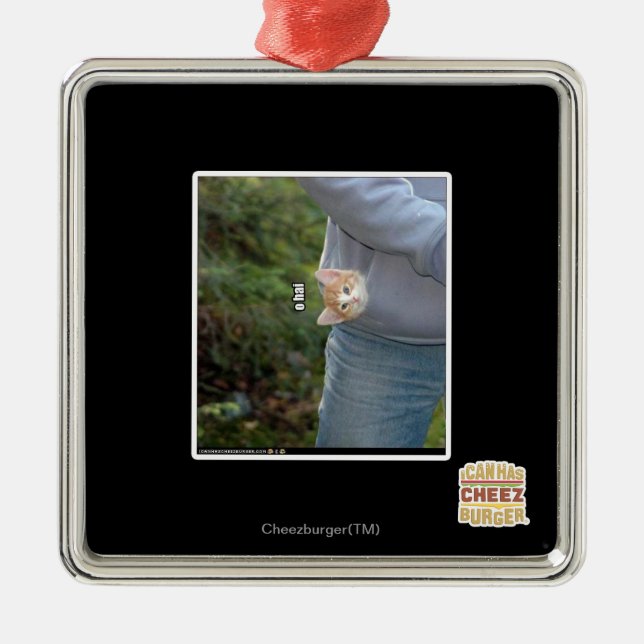 O hai julgransprydnad metall (Framsidan)