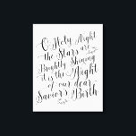 O Heliga Natt | Jultecken Canvastryck<br><div class="desc">O Heliga Natt | Jultecken</div>