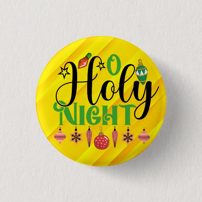 O Heliga Natt Knapp (Framsida)