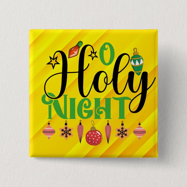 O Heliga Natt Knapp (Framsida)