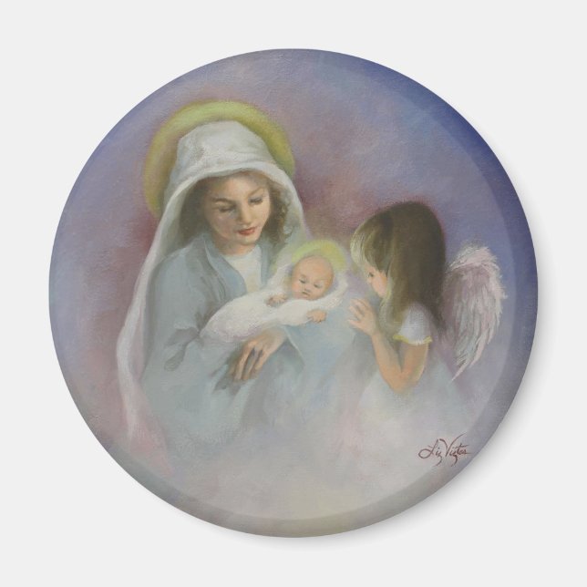O Heliga Natt Magnet (Framsidan)