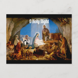 O Heliga Natt med Jareth Postcard Vykort
