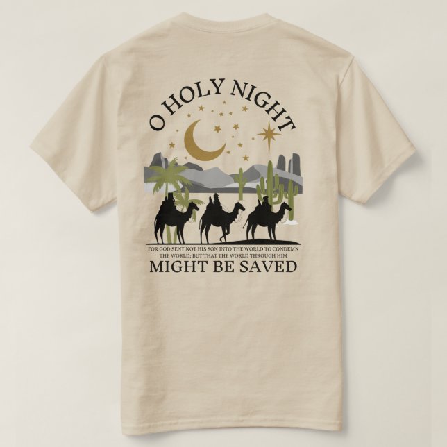 O HELIGA NIGHT T SHIRT (Design baksida)
