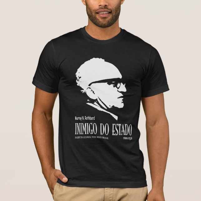 O Inimigo do Estado T-shirt (Framsida)