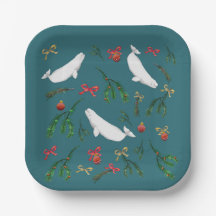 O Jul Beluga Whale Illustration Helgdag