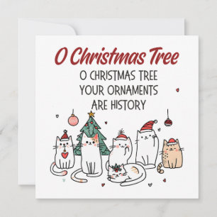 O Julgran dina prydnadsföremål är historia Julkort