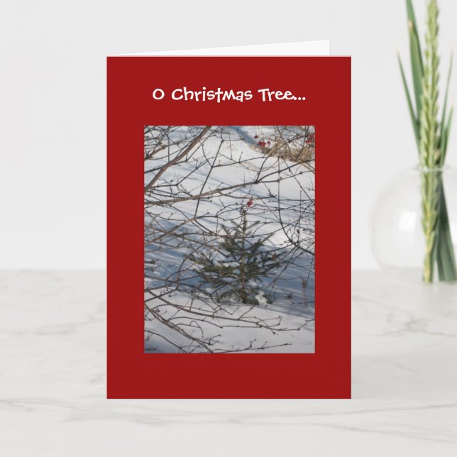 O JULGRAN HELGKORT (Framsida)