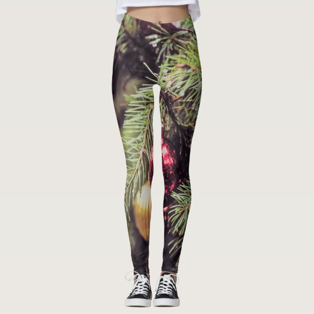 O JULGRAN LEGGINGS (Framsida)