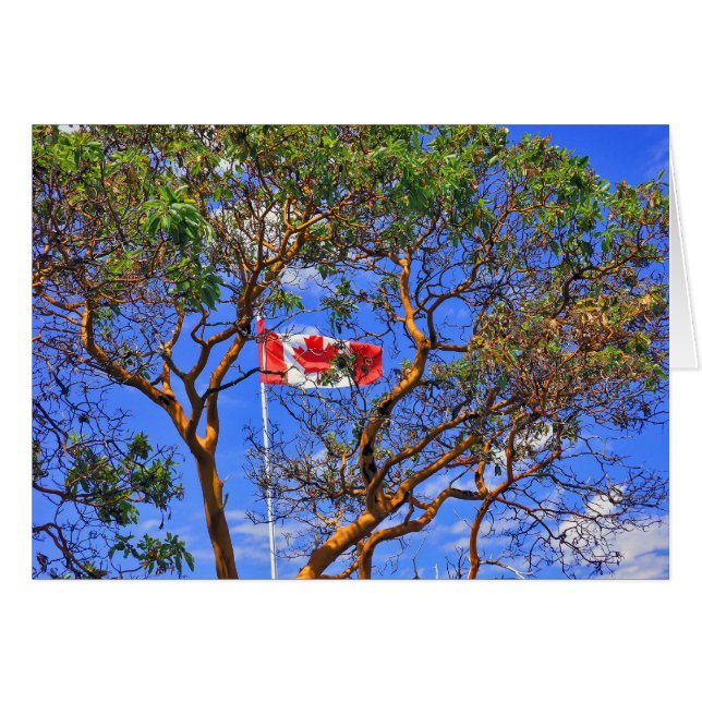 O Kanada - Kort (Framsidan Horizontal)