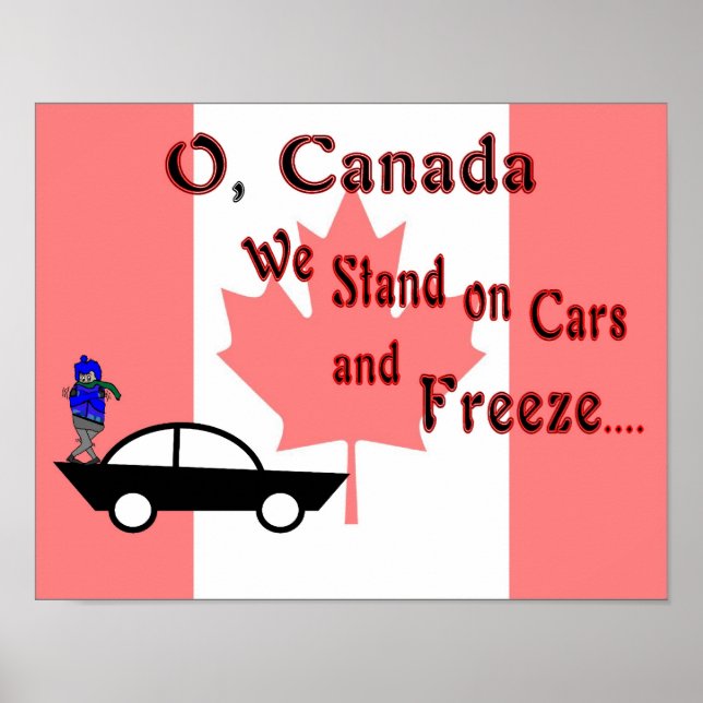 O Kanada Poster (Framsidan)