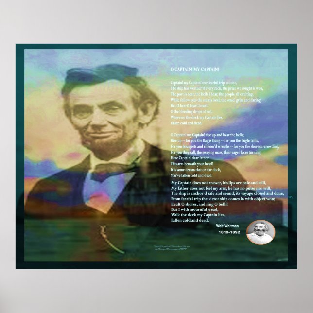 O Kapten Min kapten Poster (Framsidan)