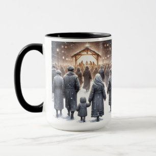 O Kom All Ye Faithful julkaffe Mugg