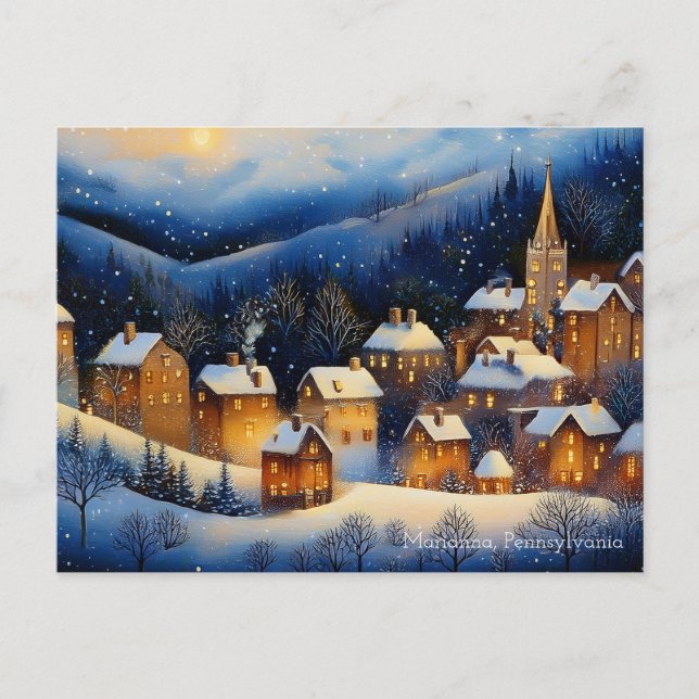 O kom, alla trogna vykort (Framsida)