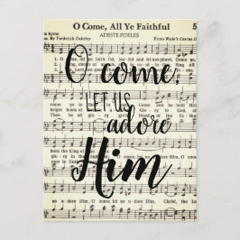 O Kom, låt oss ta hand om honom Vykort