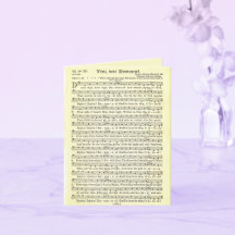 "O Kom, O Kom, Emmanuel" Advent Greeting Card