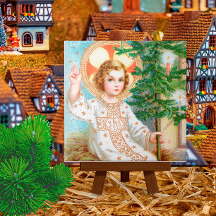 O Kom, O Kom, Emmanuel (Detail) Advent Kakelplatta
