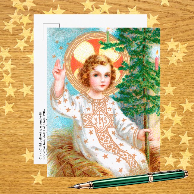 O Kom, O Kom, Emmanuel (Detail) Advent Vykort (Skapare uppladdad)
