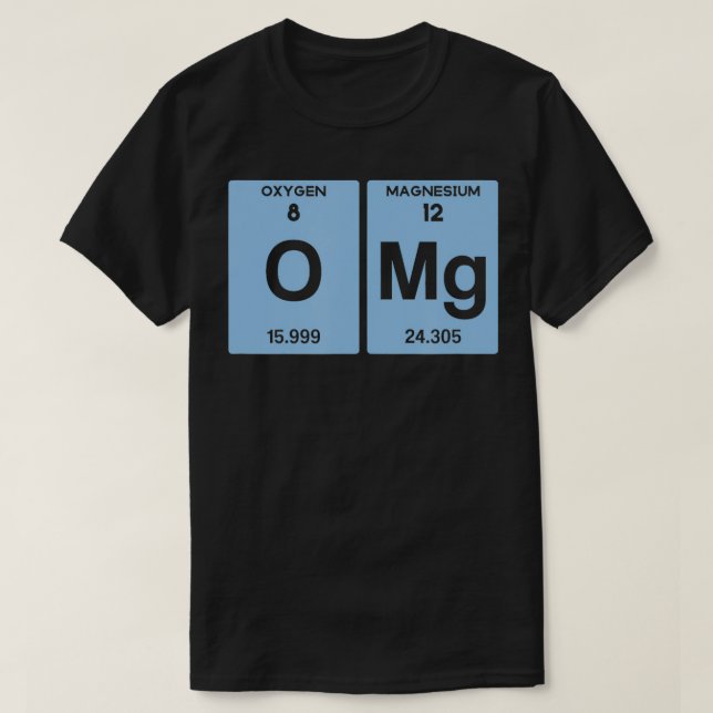 O Mg Funny T Shirt (Design framsida)