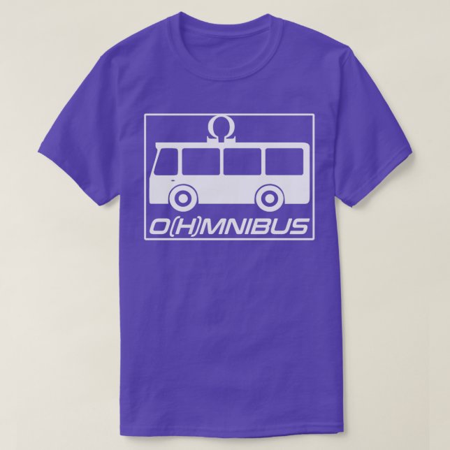 O Mnibus buss elektricitet T Shirt (Design framsida)