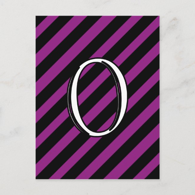 O Monogram Vykort (Framsida)