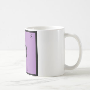 O - Ocicat Katt Kemi Periodiska Systemet Element Kaffemugg