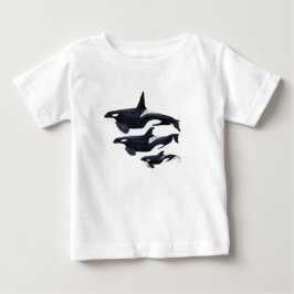 O.orca-fond transparent t-shirt