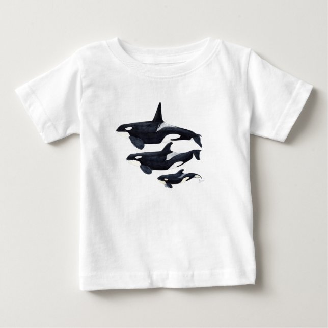 O.orca-fond transparent t-shirt (Framsida)