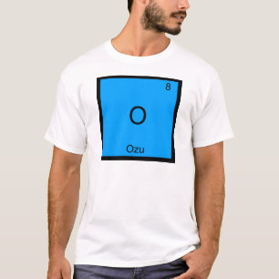 O - Ozu Funny Chemistry Inslag Symbol T-Shirt