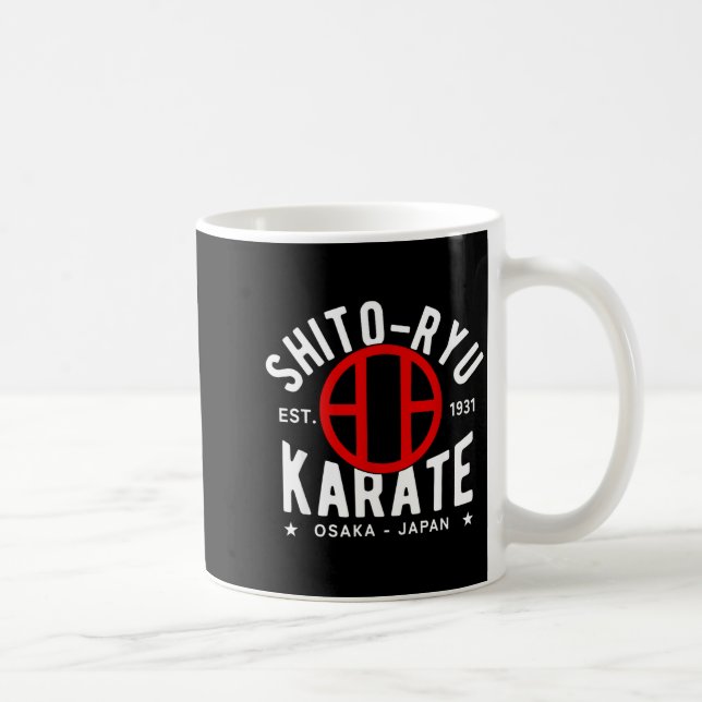 O Ryu Karate Do Kampsport Japan Tokyo  Kaffemugg (Höger)
