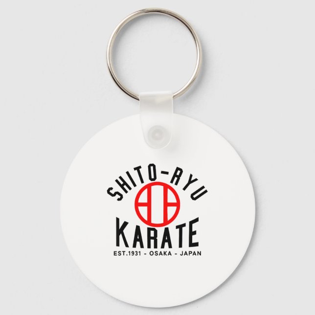 O-ryu Karate Japan Martial Arts  Nyckelring (Framsida)