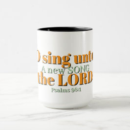 O sing unto the LORD Christian Mug Mugg