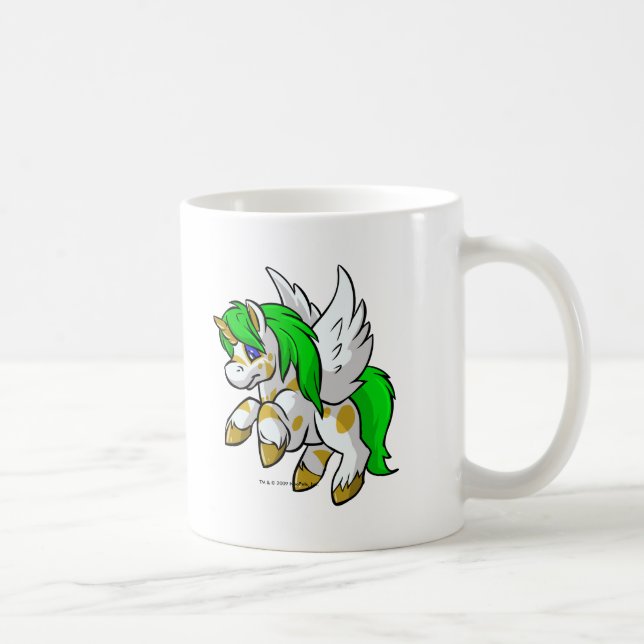 Ö som flyger Uni över gåtaön Kaffemugg (Höger)