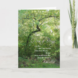 O Son of Varo - Bent Träd - Greeting Card Kort