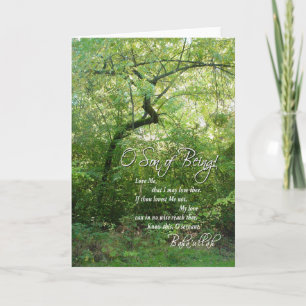 O Son of Varo - Bent Träd - Greeting Card Kort