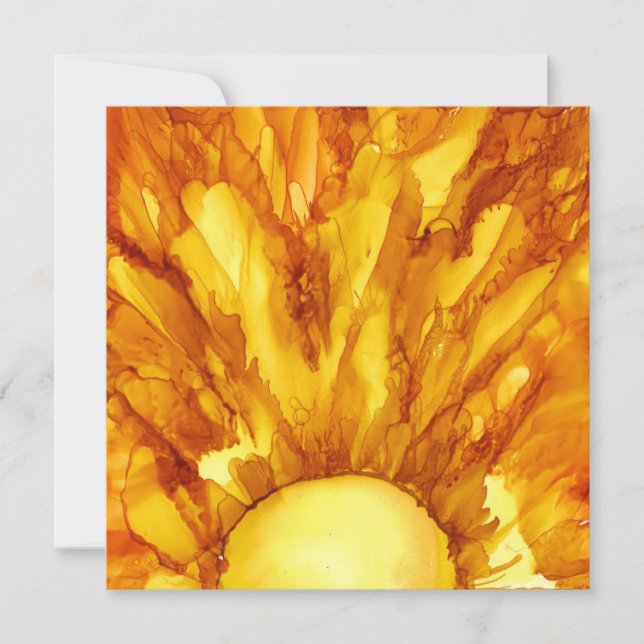 O Stigning Sol Julkort (Framsida)