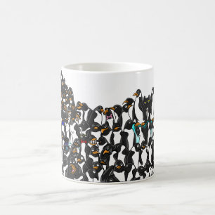 O&T-pingvinmugg Kaffemugg