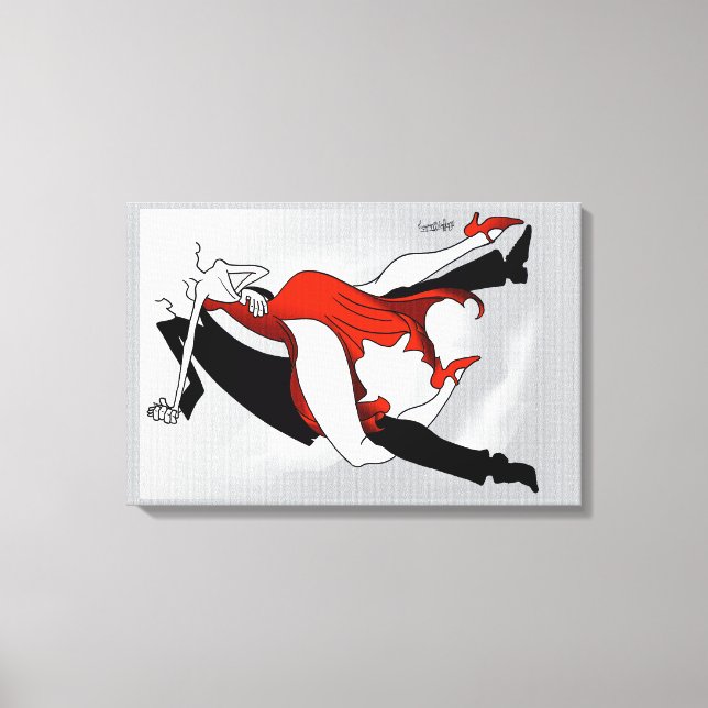 O Tango Canvastryck (Framsida)