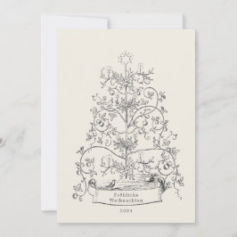 O Tannenbaum German Julkort