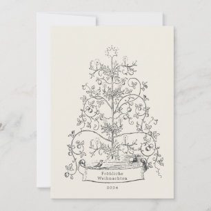 O Tannenbaum German Julkort