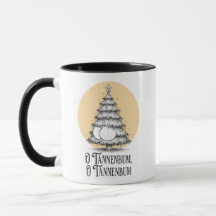 O Tannenbum julknas julpresent skämtmugg Mugg
