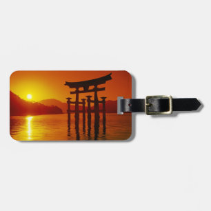 O-Torii-grind, Itsukushima-helgedom, Miyajima, Bagagebricka