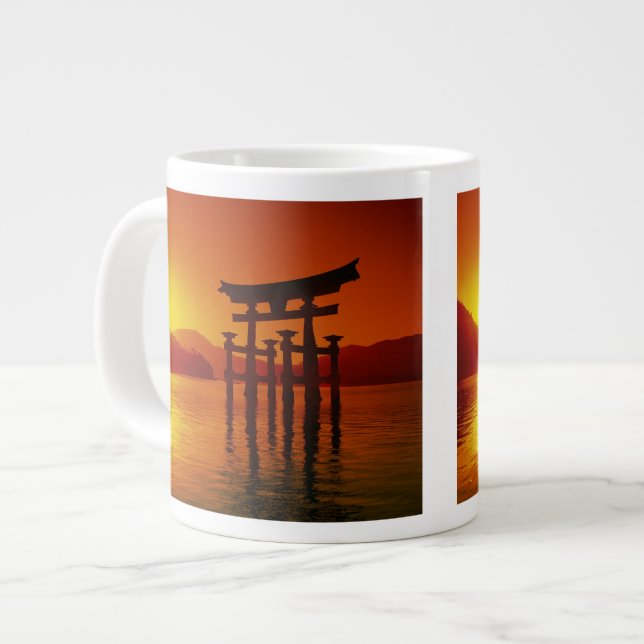 O-Torii-grind, Itsukushima-helgedom, Miyajima, Jumbo Mugg (Framsida vänster)